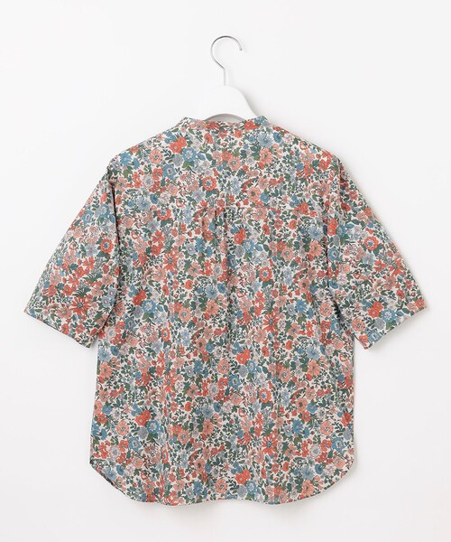 J.PRESS(ジェイプレス)の「【洗える】LIBERTY バンドカラー ブラウス(シャツ/ブラウス・レディース・ピンク系5/ブルー系5・9/11)」の11枚目の写真