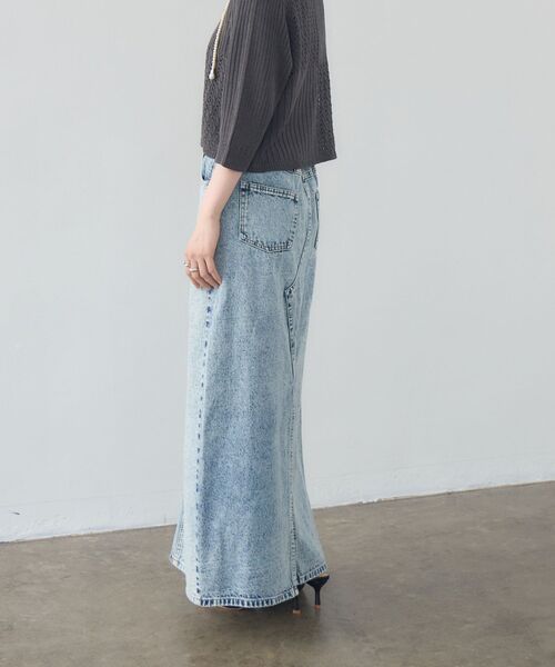 kivi(キヴィ)の「chemical denim SK(デニムスカート・レディース・ブラック/ブルー・MEDIUM/LARGE)」の19枚目の写真