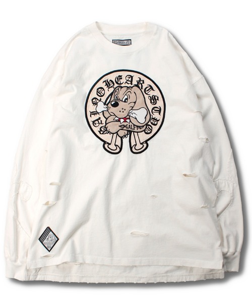 セール】【GALFY/ガルフィー】百合の紋紋ボロンTee（Tシャツ