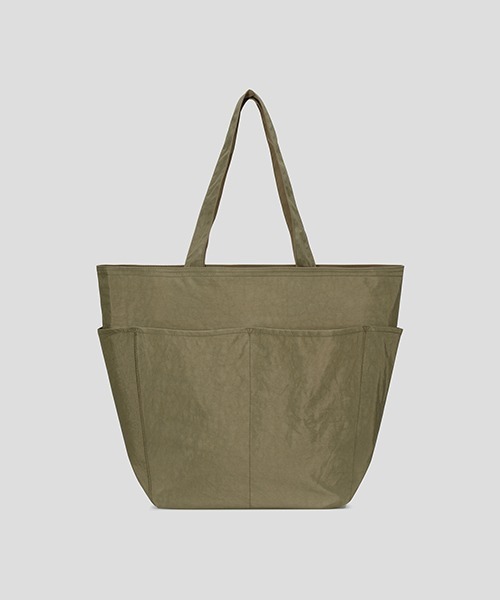 JNBY(ジェーエヌビーワイ)の「HOME Reversible Daily Tote / リバーシブルトートバッグ(トートバッグ・レディース・ベージュ/イエロー/グリーン・ONE SIZE)」の6枚目の写真