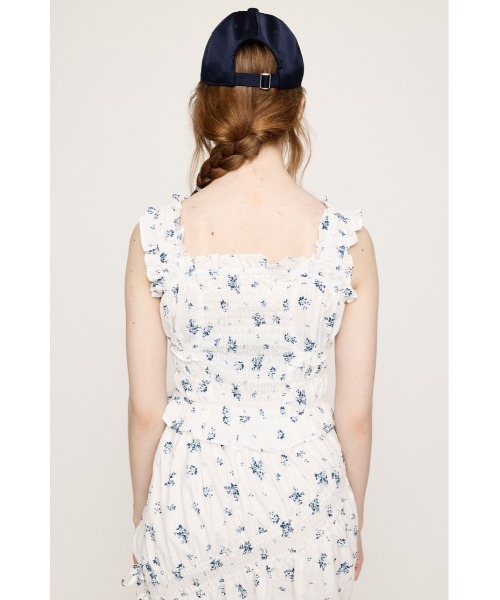 SOCCER GATHER CAMI TOPS サッカー ギャザーキャミトップス セール】SOCCER GATHER CAMI TOPS サッカー ギャザー キャミ