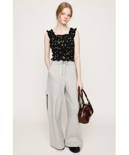 SOCCER GATHER CAMI TOPS サッカー ギャザーキャミトップス SOCCER GATHER CAMI TOPS サッカー ギャザー キャミトップス