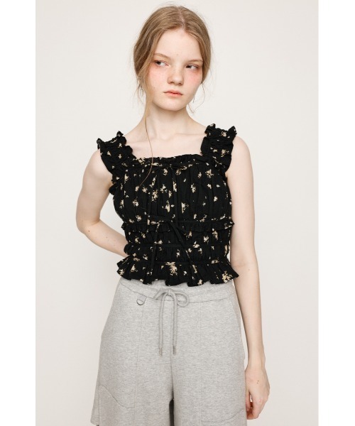SLY SOCCER CAMI DRESS サッカー キャミドレス SOCCER GATHER CAMI TOPS サッカー ギャザー キャミトップス