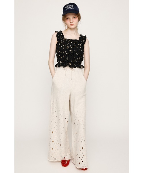 SOCCER GATHER CAMI TOPS サッカー ギャザーキャミトップス セール】SOCCER GATHER CAMI TOPS サッカー ギャザー キャミ