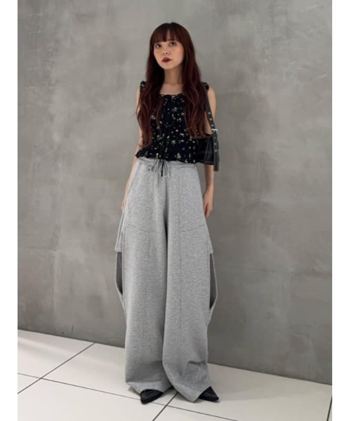 SOCCER GATHER CAMI TOPS サッカー ギャザーキャミトップス セール】SOCCER GATHER CAMI TOPS サッカー ギャザー キャミ