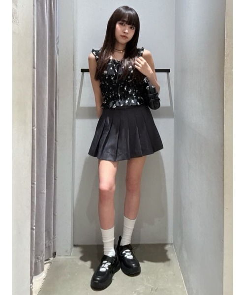 SOCCER GATHER CAMI TOPS サッカー ギャザーキャミトップス セール】SOCCER GATHER CAMI TOPS サッカー ギャザー キャミ