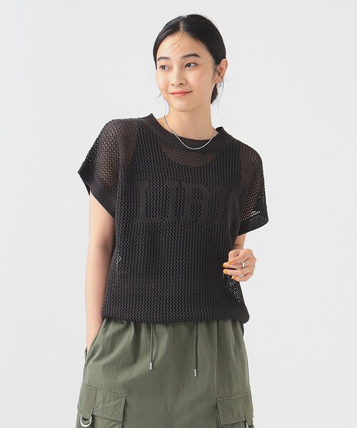 ニット セーター ロゴニット × タンクトップ セット レディース ロゴニット × タンクトップ セット（ニット/セーター）｜B:MING