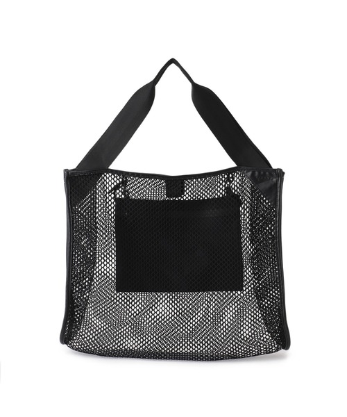 SAZABY Premium Mesh Tote 2way トート イントレ 黒 SAZABY Premium Mesh Tote 2way イントレチャート 黒 - メルカリ