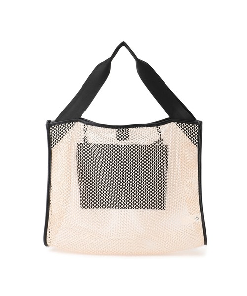 Speedo(スピード)の「【Speedo(スピード)】Voyage Mesh Big Tote(トートバッグ・レディース・ブラック/オフホワイト・FREE)」の9枚目の写真