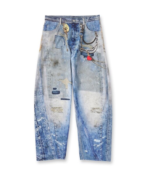 tk.TAKEO KIKUCHI(ティーケータケオキクチ)の「グラフィティデニム(その他パンツ・メンズ・ブルー・02/03)」の10枚目の写真