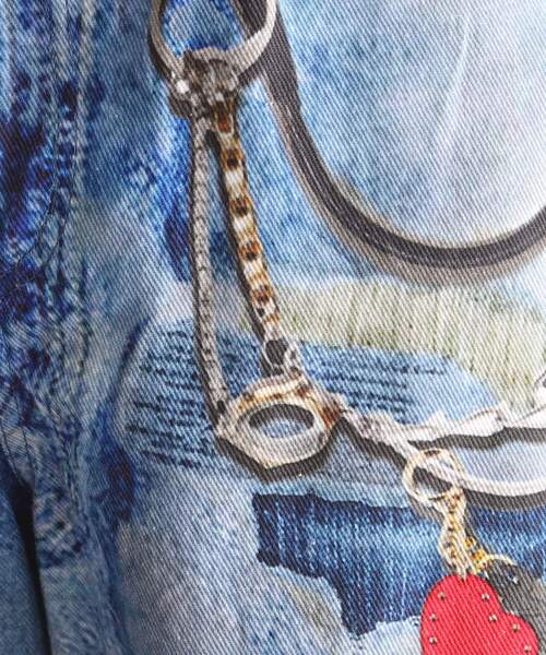 tk.TAKEO KIKUCHI(ティーケータケオキクチ)の「グラフィティデニム(その他パンツ・メンズ・ブルー・02/03)」の6枚目の写真