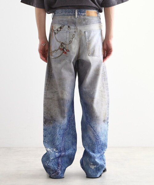 tk.TAKEO KIKUCHI(ティーケータケオキクチ)の「グラフィティデニム(その他パンツ・メンズ・ブルー・02/03)」の3枚目の写真