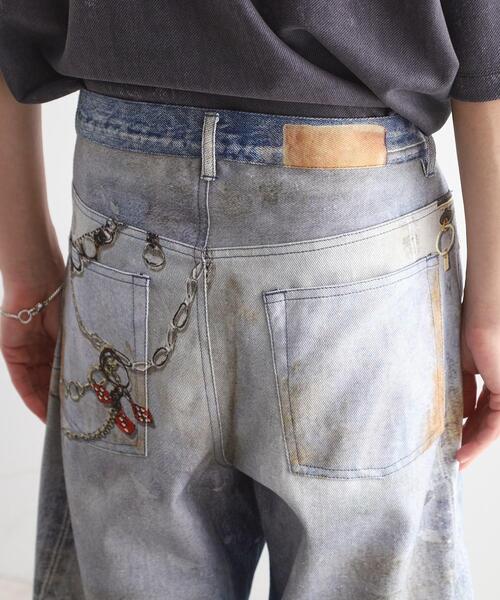 tk.TAKEO KIKUCHI(ティーケータケオキクチ)の「グラフィティデニム(その他パンツ・メンズ・ブルー・02/03)」の12枚目の写真