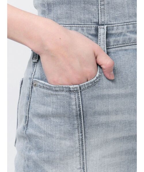 【本日限定価格】ハイウエストBACKクロスマーメイドデニムスカート ハイウエストBACKクロスマーメイドデニムスカート[品番