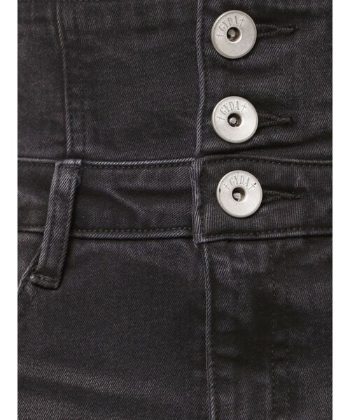 GYDA（ジェイダ）の「ハイウエストBACKクロスマーメイドデニムスカート（デニムスカート・レディース・ライトブルー/インディゴブルー/ブラック・SMALL/MEDIUM）」の22枚目の写真