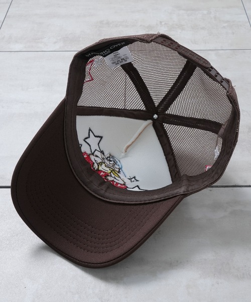 Starting Over(スターティングオーバー)の「【Starting Over/スターティングオーバー】ONE POINT LOGO MESH CAP(キャップ・メンズ・レッド/ブラウン/ブラック・FREE)」の15枚目の写真