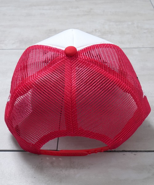 Starting Over(スターティングオーバー)の「【Starting Over/スターティングオーバー】ONE POINT LOGO MESH CAP(キャップ・メンズ・レッド/ブラウン/ブラック・FREE)」の19枚目の写真
