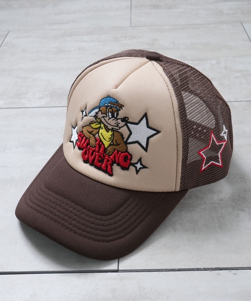 Starting Over(スターティングオーバー)の「【Starting Over/スターティングオーバー】ONE POINT LOGO MESH CAP(キャップ・メンズ・レッド/ブラウン/ブラック・FREE)」の10枚目の写真