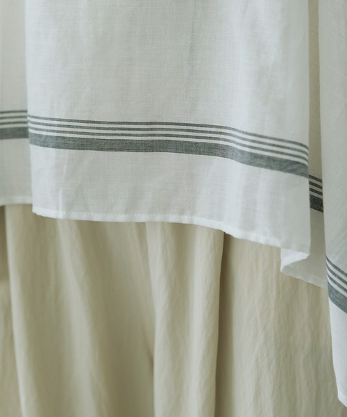 PUAL CE CIN（ピュアルセシン）の「【25th】パネルコットンラミー キャミブラウス（キャミソール・レディース・オフホワイト/ベージュ・FREE）」の20枚目の写真