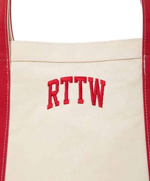 ROTTWEILER（ロットワイラー）の「RTTW TOTE BAG（トートバッグ・メンズ・ブラック/レッド・ONESIZE）」の5枚目の写真