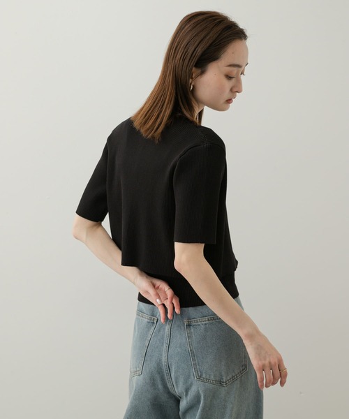 SENSE OF PLACE by URBAN RESEARCH（センスオブプレイスバイアーバンリサーチ）の「2Pキャミアンサンブルセーター（ニット/セーター・レディース・ブラック/ブラウン/アイボリー・ONE）」の10枚目の写真