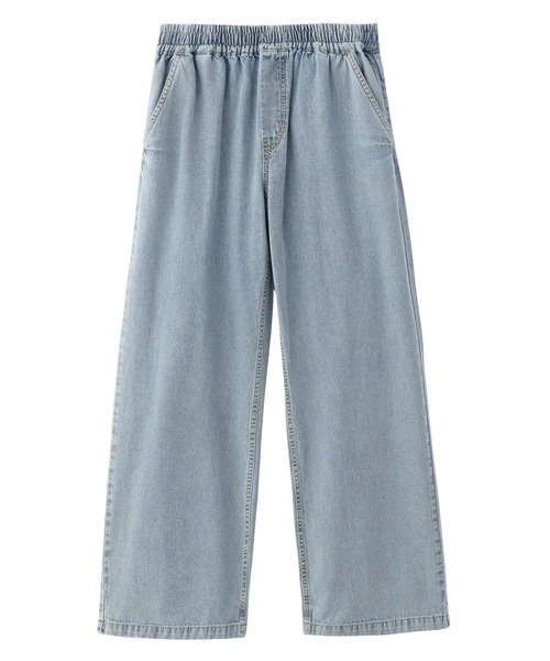 パンツ Ye FACE LABEL EASY PANTS（デニムパンツ）｜X-girl（エックス