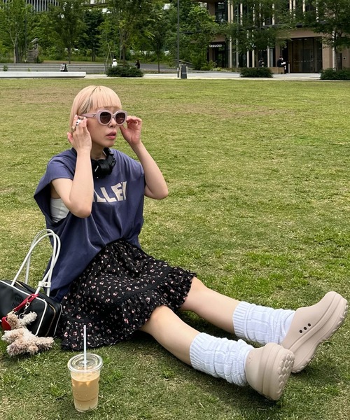 Alley Tokyo（アリートーキョー）の「フリル＆レースミニスカ（スカート・レディース・ホワイト系その他/オフホワイト/ブラック系その他・FREE）」の7枚目の写真