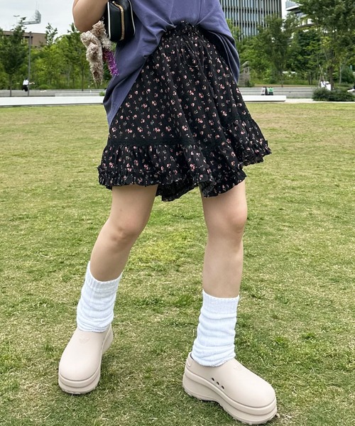 Alley Tokyo（アリートーキョー）の「フリル＆レースミニスカ（スカート・レディース・ホワイト系その他/オフホワイト/ブラック系その他・FREE）」の16枚目の写真