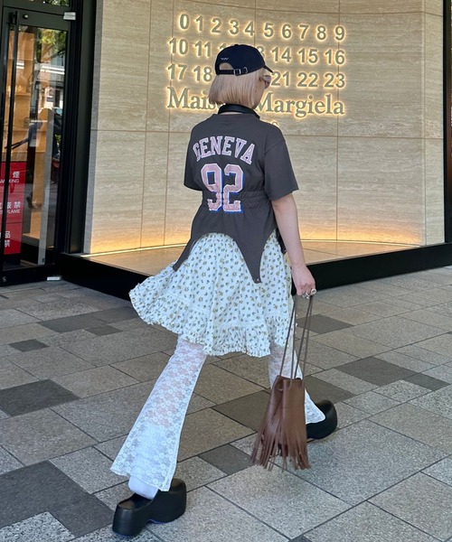 Alley Tokyo（アリートーキョー）の「フリル＆レースミニスカ（スカート・レディース・ホワイト系その他/オフホワイト/ブラック系その他・FREE）」の19枚目の写真