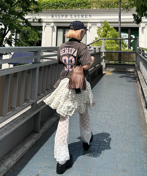 Alley Tokyo（アリートーキョー）の「フリル＆レースミニスカ（スカート・レディース・ホワイト系その他/オフホワイト/ブラック系その他・FREE）」の21枚目の写真