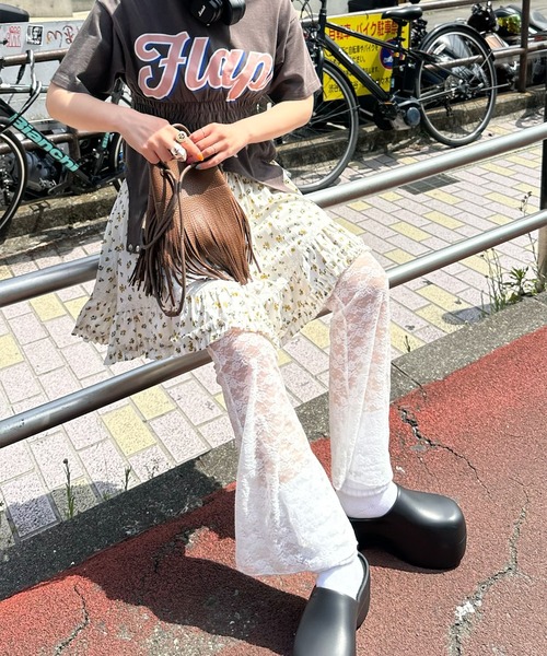 Alley Tokyo（アリートーキョー）の「フリル＆レースミニスカ（スカート・レディース・ホワイト系その他/オフホワイト/ブラック系その他・FREE）」の22枚目の写真