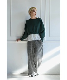 メッシュコンビネーションタンクトップ（タンクトップ）｜funda mine