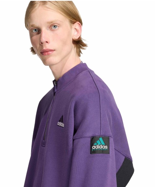 adidas EQUIPMENT BLOCKED HALF-ZIP / アディダス エキップメント