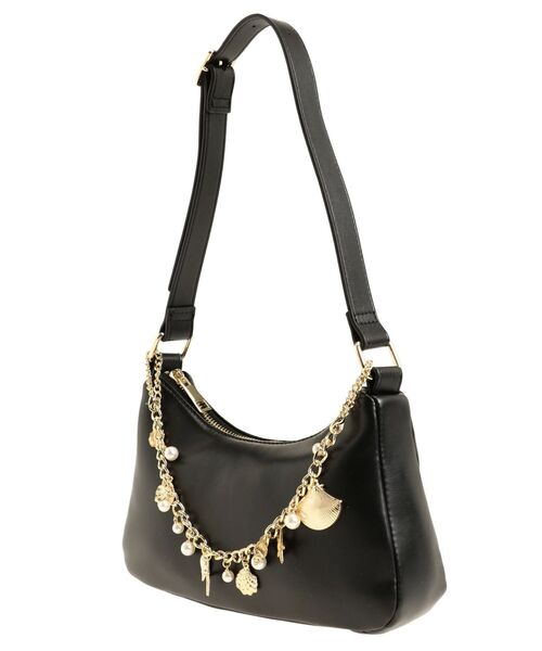 MERCURYDUO（マーキュリーデュオ）の「シェルチェーンバッグ（ハンドバッグ・レディース・ライム/ブラック・FREE）」の7枚目の写真