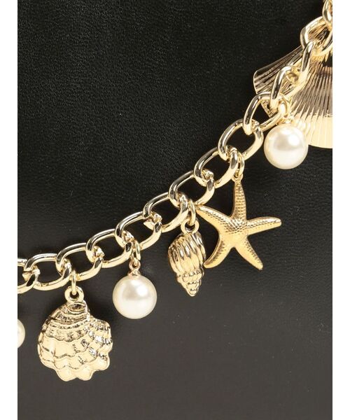 MERCURYDUO（マーキュリーデュオ）の「シェルチェーンバッグ（ハンドバッグ・レディース・ライム/ブラック・FREE）」の11枚目の写真