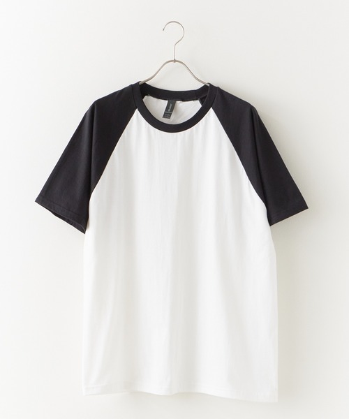 GILDAN(ギルダン)の「Gildan/ギルダン プレミアムコットン 5.3oz ラグランT Tシャツ 秋 秋服 2026年秋冬(Tシャツ/カットソー・メンズ・グレー/ホワイト×ブラック/ホワイト×レッド/ホワイト×ブルー・XL/L/M/S)」の10枚目の写真