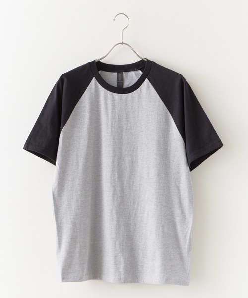 GILDAN(ギルダン)の「Gildan/ギルダン プレミアムコットン 5.3oz ラグランT Tシャツ 秋 秋服 2026年秋冬(Tシャツ/カットソー・メンズ・グレー/ホワイト×ブラック/ホワイト×レッド/ホワイト×ブルー・XL/L/M/S)」の12枚目の写真