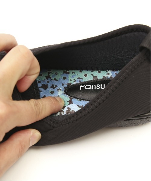 Pansy(パンジー)の「pansy パンジー 2107 リラックスシューズ(スニーカー・レディース・ブラック/ワイン/ネイビー・24-24.5cm/24㎝/23-23.5cm/21.5-22cm)」の5枚目の写真