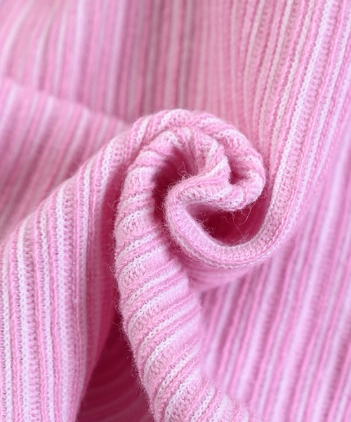 MARKEY'S（マーキーズ）の「リブモチーフプリントキュロットパンツ（その他パンツ・キッズ・チャコール/パープル/ライトピンク・80/90/95/100/110/120/130/140/150）」の16枚目の写真