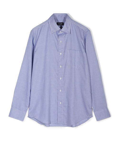 MEN'S BIGI(メンズビギ)の「コットンドビードレスシャツ(ビジネスシャツ・メンズ・ホワイト/ブルー・01/02/03/04)」の2枚目の写真