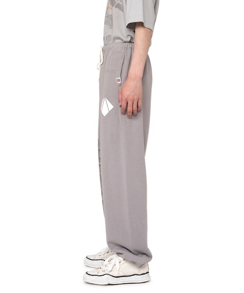 Mendrill(メンドリル)の「Mendrill X GS. Distressed Pants(スウェットパンツ・メンズ・ネイビー/グレー・48/46)」の5枚目の写真