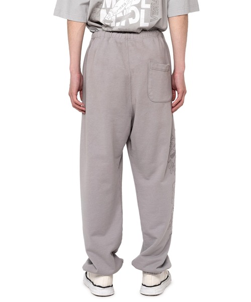 Mendrill(メンドリル)の「Mendrill X GS. Distressed Pants(スウェットパンツ・メンズ・ネイビー/グレー・48/46)」の6枚目の写真