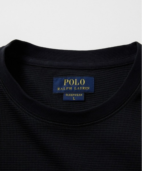 POLO RALPH LAUREN(ポロ ラルフ ローレン)の「【POLO RALPH LAUREN】ワッフル クルーネックロングスリーブ(ルームウェア/パジャマ・メンズ・グリーン/ブラック/ネイビー・MEDIUM/X-LARGE/LARGE)」の7枚目の写真