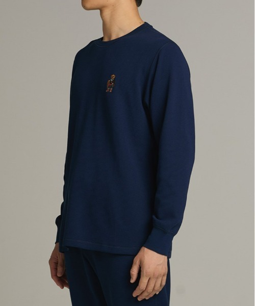 POLO RALPH LAUREN(ポロ ラルフ ローレン)の「【POLO RALPH LAUREN】ワッフル クルーネックロングスリーブ(ルームウェア/パジャマ・メンズ・グリーン/ブラック/ネイビー・MEDIUM/X-LARGE/LARGE)」の17枚目の写真