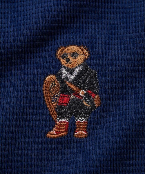 POLO RALPH LAUREN(ポロ ラルフ ローレン)の「【POLO RALPH LAUREN】ワッフル クルーネックロングスリーブ(ルームウェア/パジャマ・メンズ・グリーン/ブラック/ネイビー・MEDIUM/X-LARGE/LARGE)」の21枚目の写真