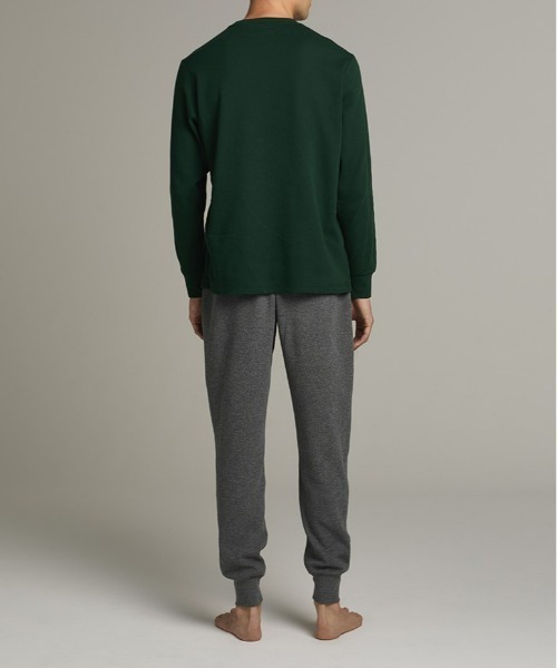 POLO RALPH LAUREN(ポロ ラルフ ローレン)の「【POLO RALPH LAUREN】ワッフル クルーネックロングスリーブ(ルームウェア/パジャマ・メンズ・グリーン/ブラック/ネイビー・MEDIUM/X-LARGE/LARGE)」の11枚目の写真