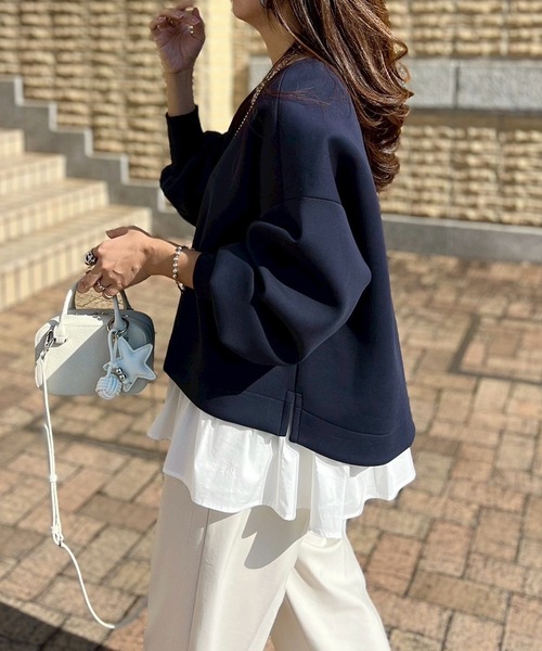 ダンボールコクーンスリーブプルオーバー Emma Taylor│STYLEDOOR