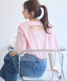 RU.TI.LE（ルチル）の「【RU.TI.LE】バックアシメデザインオーバーＴシャツ（Tシャツ/カットソー・レディース）」