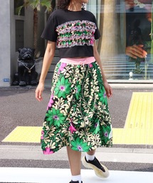 Paul Smith ペイズリー柄スカート グリーン 40 オシャレ キレイめ Paul Smith ペイズリー柄スカート グリーン 40 オシャレ キレイ