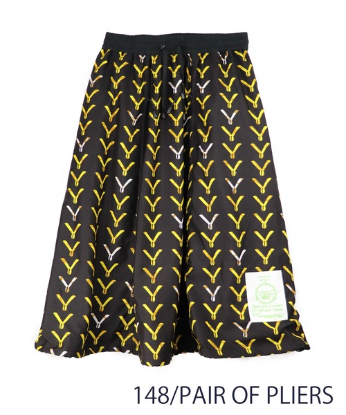 moyan ecri(モヤン エクリ)の「<moyan ecri>リバーシブル/アフリカ生地ロングスカートAFRICA REVERSIBLE DRAWSTRING SKIRT(スカート・レディース・グリーン系その他/パープル系その他/レッド系その他/イエロー系その他/ブラック系その他・FREE)」の10枚目の写真